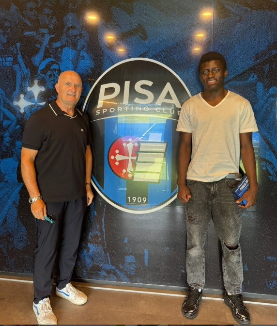 Haidara Mamadou Pontevomano Pisa Sporting Club
