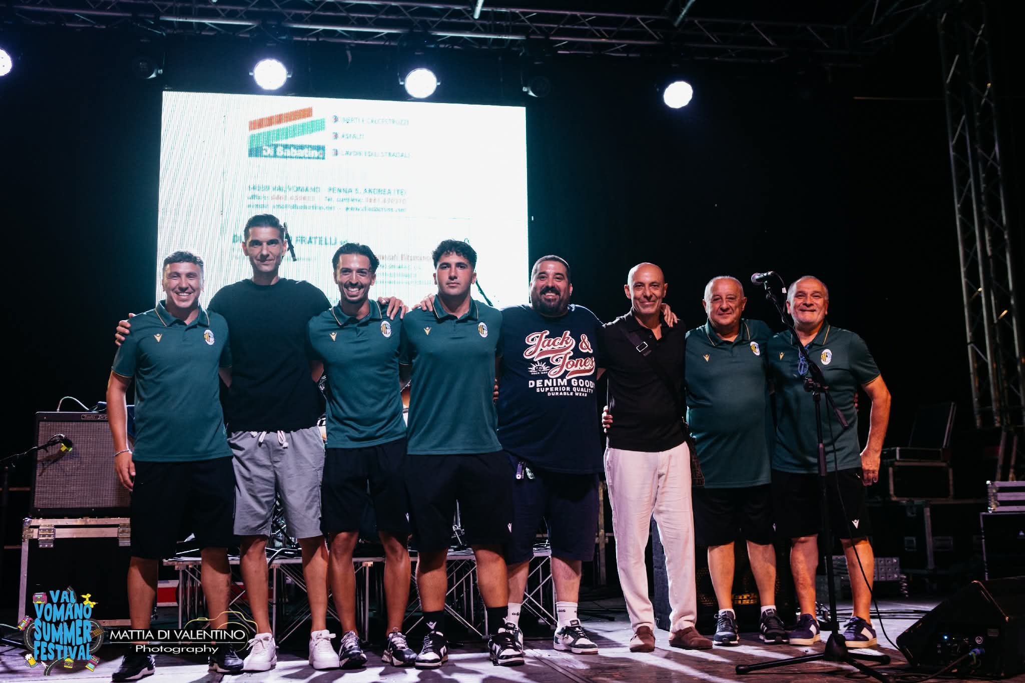 Pontevomano Calcio presentazione Prima Squadra