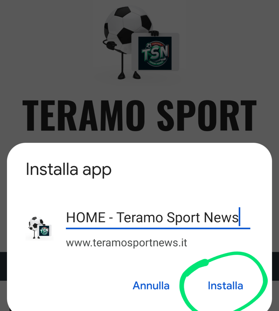 teramosportnews app da android