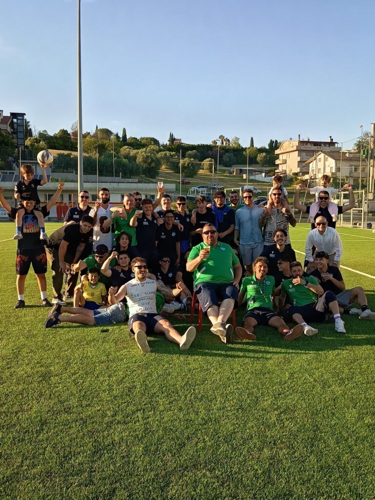 realcastellalto festeggiamenti finale playout
